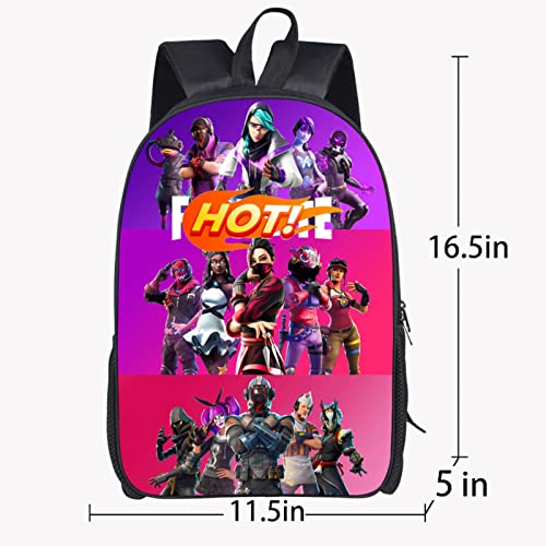 Teen Backpacks Game Backpack 3d Printed Anime Bag Large Capacity Travel Daypack 1