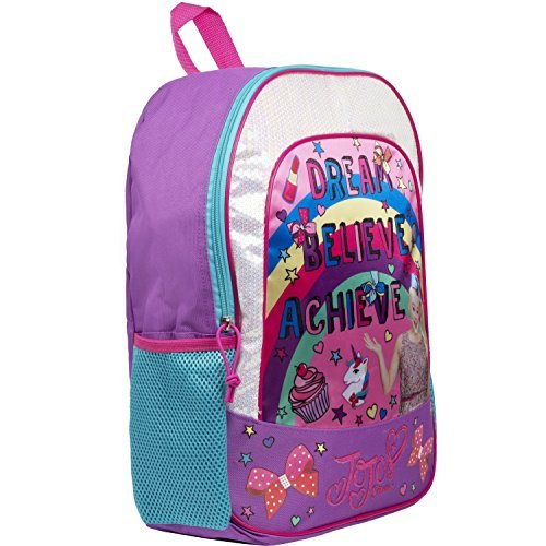 Nickelodeon JoJo Siwa Purple Bow Backpack for Girls, One_Size
