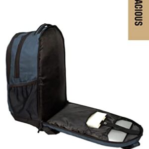 Dickies Laptop Backpack, Water Resistant College Computer Bag For School, Fits 15.6 Inch Notebook (Airforce Blue)