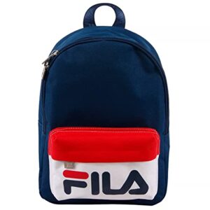 fila finn mini backpack, navy, one size
