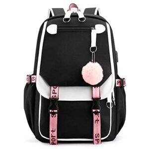 teenage girls’ backpack middle school students bookbag outdoor daypack