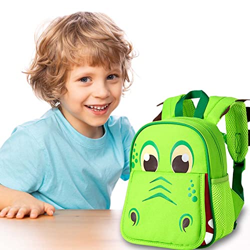 gxtvo Toddler Backpack Leash, 9.5" Kids Dinosaur Safety Leashes Bookbag for Boys Children