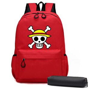 anime backpacks lightweight bookbag multi-functional packsack travel daypack, -3