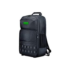 Razer Concourse Pro 18" Backpack: Tear Resistant Bottom - Front Utility Flap for Greater Accessibility - Scratch-Proof Interior - Padded Mesh Weave Straps - Fits Up to 18 inch Laptops - Black