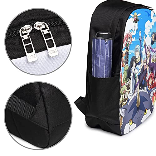 That Time I Got Reincarnated As A Slime Backpack 17 Inches With Usb Port Anime Backpack Fashion Lightweight Laptop Laptop Backpack Travel Business Mountaineering Bag Casual Men And Women Backpack