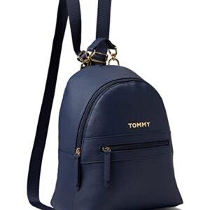 Tommy Hilfiger Kendall II Medium Dome Backpack Saffiano PVC Tommy Navy One Size