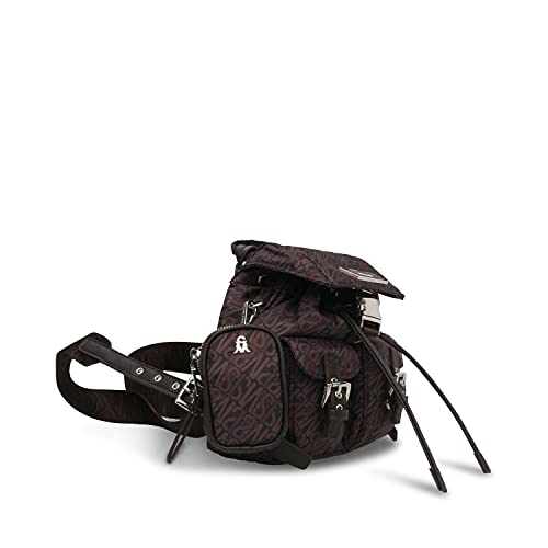 Steve Madden ROLO-L Nylon Mini Backpack, Coffee