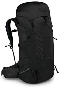 osprey talon 44 men’s hiking backpack, stealth black, large/x-large