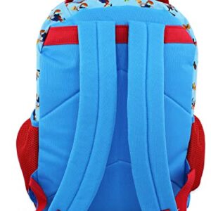 Mickey Mouse and Friends Boys Girls 16 Inch School Backpack (Blue, One Size)