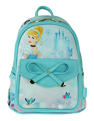 KBNL Princess - Cinderella 11'' Vegan Leather Mini Backpack - A21727, Multicoloured, Medium