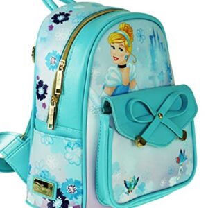 KBNL Princess - Cinderella 11'' Vegan Leather Mini Backpack - A21727, Multicoloured, Medium