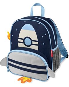 skip hop sparks kid’s backpack, kindergarten ages 3-4, rocket