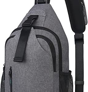 Lacdo Sling Bag Sling Backpack Travel Hiking Daypack Crossbody Shoulder Bag