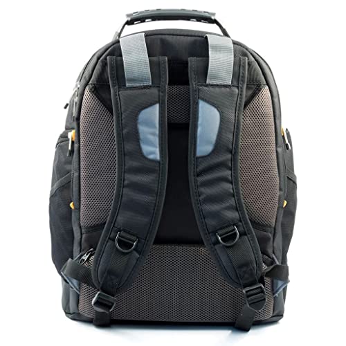 Targus Drifter business Travel Laptop Backpack, Lightweight 32L waterpoorf work+school bag, AntiTheft Commuters rucksack, Laptop Bag for Men & Women gift, for 15.6-Inch Notebook, Black/Grey (TSB238EU)