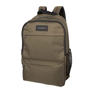 wolverine 27l slimline laptop backpack, chestnut, one size