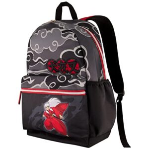 concept one inuyasha 13 inch sleeve laptop backpack, padded computer bag for commute or travel, multi