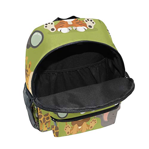 Kids Backpack Woodland Animals Preschool Bag for Toddler Boy Girls Schoolbag