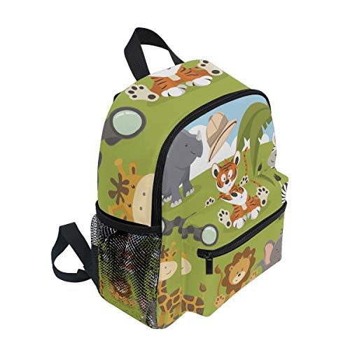 Kids Backpack Woodland Animals Preschool Bag for Toddler Boy Girls Schoolbag