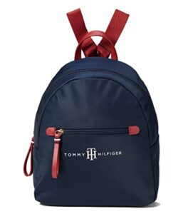 tommy hilfiger jennifer ii small backpack smooth nylon tommy navy one size