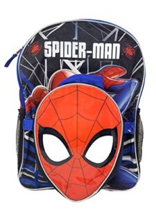 marvel spiderman 16″ backpack with shaped lunch bag- spou