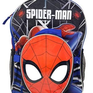Marvel Spiderman 16" Backpack with Shaped Lunch Bag- SPOU