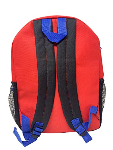 Marvel Spiderman 16" Backpack with Shaped Lunch Bag- SPOU