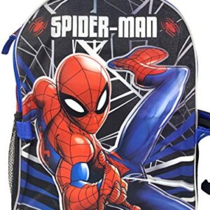 Marvel Spiderman 16" Backpack with Shaped Lunch Bag- SPOU