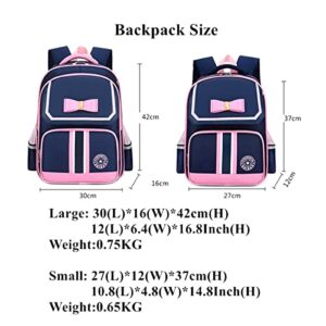 Pretty Princess Girls Preschool Backpack,Kids Elementary Primary Students Bookbag Knapsack for Girls