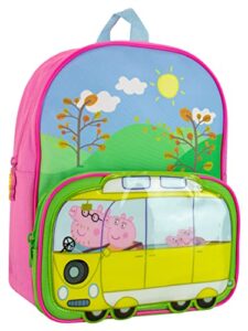 peppa pig kids backpack multicolored