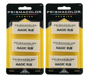 sanford prismacolor magic rub eraser (san70503),2 pack