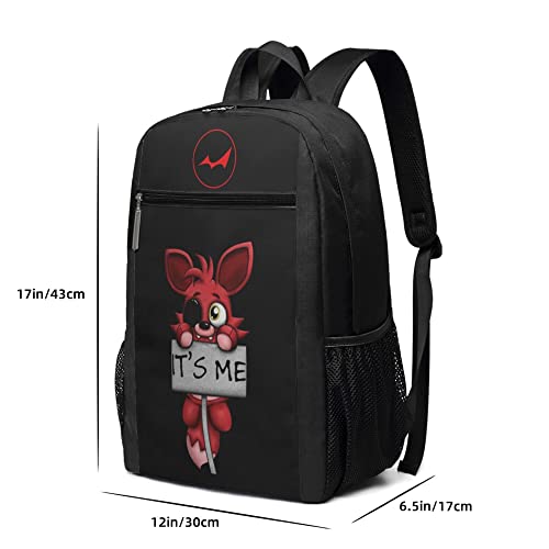 Tougouqus Foxy Five Fashionable Teenage Boys and Girls Backpacks for Men Women Book Bag Travel Hiking Camping Work