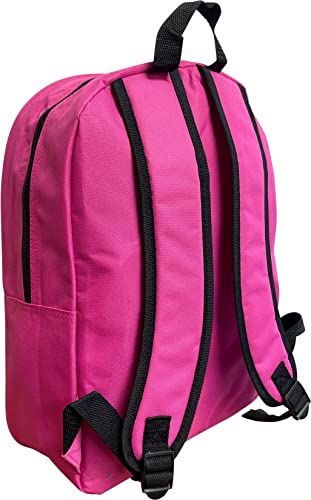 Ruz That Girl Lay Lay 15" School Backpack (Pink-Black)