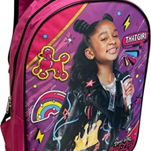 Ruz That Girl Lay Lay 15" School Backpack (Pink-Black)