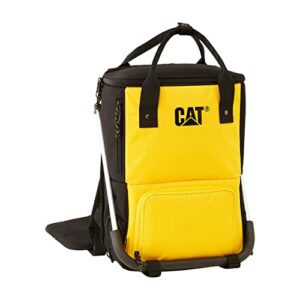 caterpillar tilt back backpack, grey/black, one size