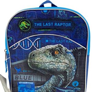 Jurassic World 11" Mini Backpack, Blue, One_Size (JUMIN)