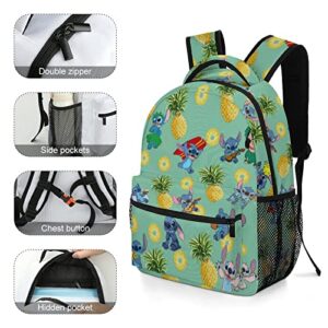 Eidolon Artsy Stitch Backpack Girl's Boy's Adult's 16 Inch Double Strap Shoulder School Bookbag [Water Resistant] Fits Laptop