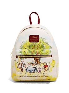 loungefly disney – mini backpack – winnie the pooh sketch