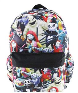 disney’s nightmare before christmas 16 inch all over print deluxe backpack with laptop compartment