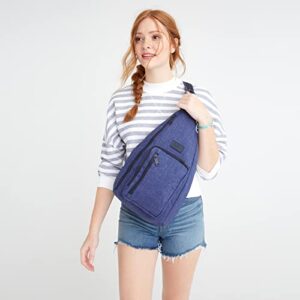 Vera Bradley Women's Recycled Lighten Up Reactive Sling Backpack Bookbag, Just Turtles, One Size