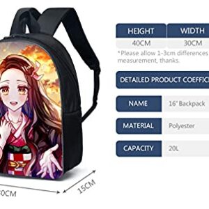 Anime Cosplay Backpack School Bookbag Shoulder Bag Daypack,Knapsack Rucksack