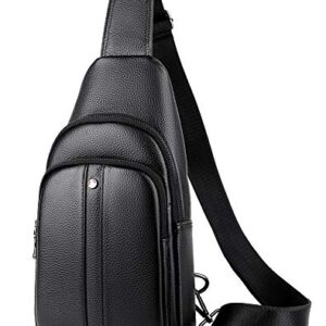 FSD.WG sling Backpack for Men Chest Bag Crossbody Shoulder Bags Travel Bag Purse for Men with Water Resistant