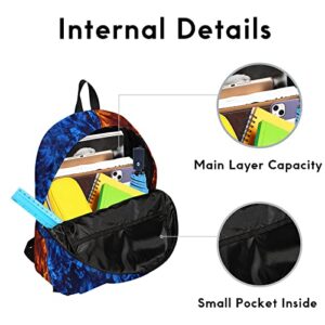 Multifunction Football Bookbag Reusable Backpack for Teens Boys Girls, Large Capacity Laptop Backpack for Travel Office