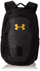 under armour gameday 2.0, black/black/metallic gold luster (001), one size