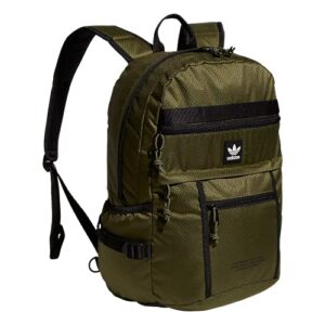 adidas originals utility pro backpack, focus olive green, one size