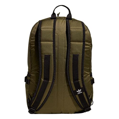 adidas Originals Utility Pro Backpack, Focus Olive Green, One Size