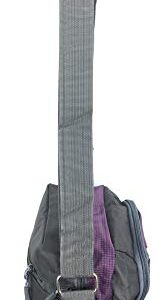 Maxx Gear Unisex Excursion Organizer Shoulder Bag Day Pack (Purple)