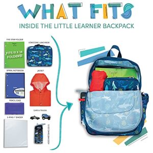 Lone Cone Kids' 15" Backpack for Boys & Girls in Preschool, Kindergarten, Construction Zone