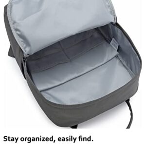 HotStyle DAYBREAK Casual Backpack, Stylish for School, Travel & College, Charcoal