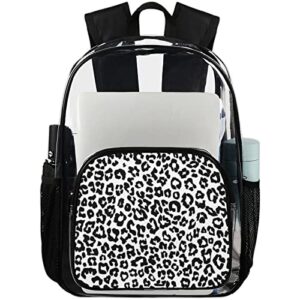 tropicallife clear backpack animal giraffe heavy duty pvc transparent bookbag see through school bag for college