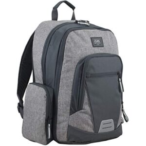 fuel city explorer expandable backpack, mid gray chambray
